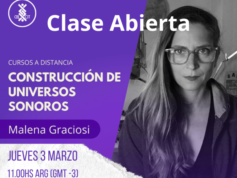 CLASE ABIERTA Universos&nbsp;Sonoros